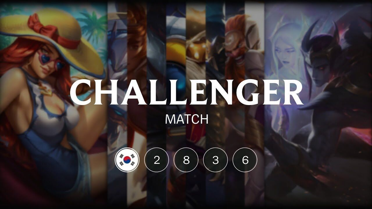 快速看完韩服质量局第2836期 LOL SoloQ Highlights
